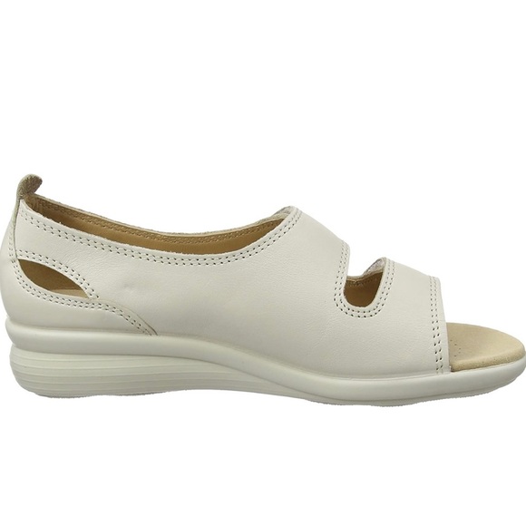 Hotter Comfort Florence Open-Toe Leather Adjustable Walking Sandals - Picture 3 of 13